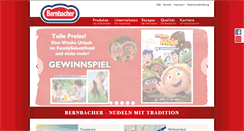 Desktop Screenshot of bernbacher.de