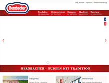 Tablet Screenshot of bernbacher.de